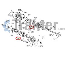 DISCHI FRENO PIATTO ORIGINAL KUBOTA 6c140-22350