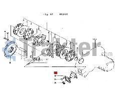 COPERCHIO FRENI ORIGINAL ISEKI 1444-327-004-00