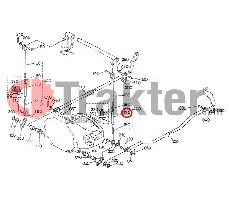 DE FRENO DE CABLE DE CULTIVADOR 32350-28980
