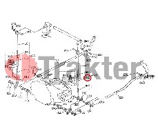 BREMS VENTIL ABSTANDSHALTER ORIGINAL KUBOTA 32350-28980