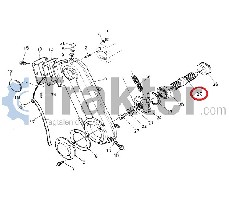 ZAPPATRICE ASSE ORIGINAL KUBOTA 79163-32310 79163-32314