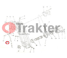 ZAPPATRICE CATENA TENDITRICE MOTO LATERALE E DI MEZZO ORIGINAL KUBOTA H6661-32330 66646-32332