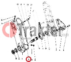 BODENFRÄSE DICHTUNG KAPPE ORIGINAL KUBOTA 66613-32144 66613-32142