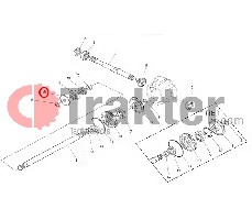 ZAPPATRICE INGRANAGGIO 12 DENTI ORIGINAL KUBOTA 79153-31850