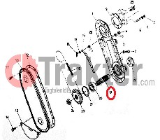 ZAPPATRICE INGRANAGGIO ASSE PORTALAME