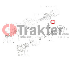 ZAPPATRICE CATENA DI MOTO LATERALE E DI MEZZO ORIGINAL KUBOTA 79166-32350 79163-32350