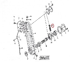 BODENFRÄSE ROLLENKETTE SEITENANTRIEB 64135-92211 OEM