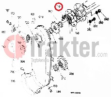 BODENFRÄSE ROLLENKETTE SEITENANTRIEB ORIGINAL KUBOTA 70172-52190