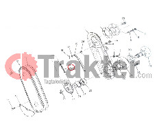 CADENA PARA CULTIVADOR ROTATIVO KUBOTA ORIGINAL 79153-32230