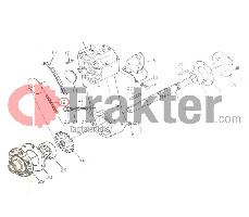 CADENA PARA CULTIVADOR ROTATIVO KUBOTA ORIGINAL 79153-32230