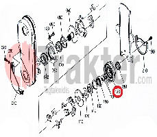 ΦΡΕΖΑΣ ΚΟΥΖΙΝΕΤΟ ΜΑΧΑΙΡΟΦΟΡΟΥ ORIGINAL KUBOTA 70155-55230
