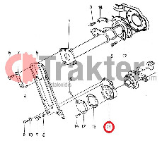 BODENFRÄSE LAGERGEHÄUSE ORIGINAL KUBOTA 66613-32610
