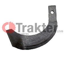 BODENFRÄSE-MESSER CHINESISCH 34X9 LOCH 12,5mm LÄNGE 220mm