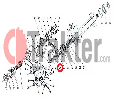 ARANDELA DE MEDIO MOVIMIENTO PARA CULTIVADOR ROTATIVO KUBOTA ORIGINAL 63134-32420