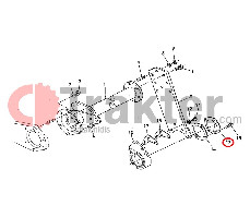 ZAPPATRICE COPERCHIO MOZZO ORIGINAL KUBOTA 79153-32660