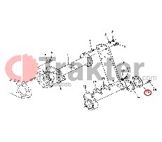 ZAPPATRICE COPERCHIO MOZZO ORIGINAL KUBOTA 79153-32660