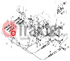 ZAPPATRICE CAVO CAMBIO ORIGINAL KUBOTA 31355-82910