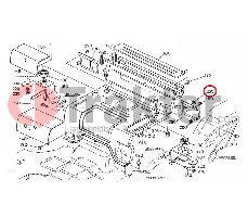 ZAPPATRICE CAVO FODERA ORIGINAL KUBOTA 53226-54390