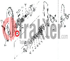 CUSCINETTO ZAPPATRICE PORTALAME ALBERO LATO CATENA 35831-43380 OEM