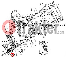 ZAPPATRICE CUSCINETTO PORTALAME INGRANAGGIO LATO INFERIORE 08101-06306 OEM