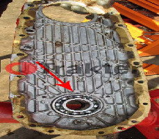 COJINETE DE CADENA LATERAL DE EJE SUPERIOR PARA CULTIVADOR ROTATIVO