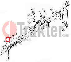 ZAPPATRICE CUSCINETTO LATO CATENA ALBERO LATO SUPERIORE 08101-06207 08181-06207 70030-35029 70060-03352 T2050-23460 OEM