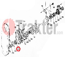 CADENA LATERAL DE COJINETE PARA CULTIVADOR ROTATIVO 08101-06207 08181-06207 70030-35029 70060-03352 T2050-23460 OEM