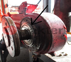 BODENFRÄSE KUGELLAGER ROLLENKETTE MESSERWELLE