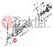 BODENFRÄSE KUGELLAGER ROLLENKETTE 08101-06207 08181-06207 70030-35029 70060-03352 T2050-23460 OEM