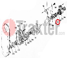 BODENFRÄSE KUGELLAGER LAGERGEHÄUSE 08101-06206 OEM