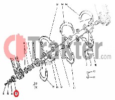 CUSCINETTO ZAPPATRICE LATO MANOVELLA CRANK