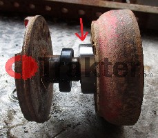 BODENFRÄSE KUGELLAGER LAGERGEHÄUSE