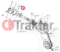 BODENFRÄSE 1. KUGELLAGER MITTELANTRIEB PTO-WELLE 08101-06207 08181-06207 70030-35029 70060-03352 T2050-23460 OEM