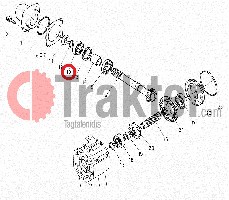 CUSCINETTO ZAPPATRICE MOTO DI MEZZO BOBINA ANTERIORE 08101-06207 08181-06207 70030-35029 70060-03352 T2050-23460 OEM