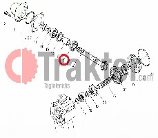 BODENFRÄSE KUGELLAGER MITTELANTRIEB KEGELRAD HINTEN 08101-06307 OEM