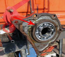 ZAPPATRICE CUSCINETTO ASSE SUPERIORE LATO CATENA