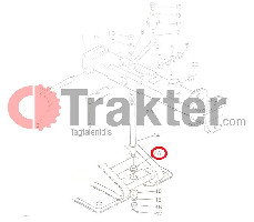 ROTARY TILLER BEARING SCREW ADJUSTING ORIGINAL KUBOTA 08400-00011