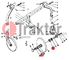BODENFRÄSE KUGELLAGER BOLZEN