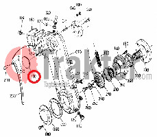ΦΡΕΖΑΣ ΤΑΠΑ ORIGINAL KUBOTA 79163-32130