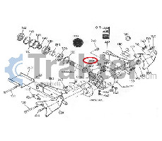 PARA CULTIVADOR ROTATIVO DE BOBINA KUBOTA ORIGINAL 70159-51120 70159-51123