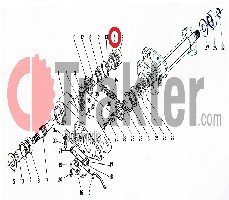 ZAPPATRICE GUARNIZIONE MOTO DI BORDO INGRANAGGIO CONICO BOBINA 09180-38629 OEM