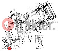 ΦΡΕΖΑΣ ΤΣΙΜΟΥΧΑ ΑΚΡΙΑΝΗΣ ΚΙΝΗΣΗΣ ORIGINAL KUBOTA 66593-33150