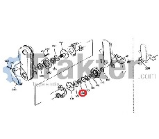 BODENFRÄSE WELLENDICHTRING LAGER 70155-55240 OEM