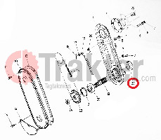 ZAPPATRICE GUARNIZIONE LATO CATENA 79153-32320 OEM