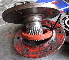 BODENFRÄSE WELLENDICHTRING ROLLENKETTE MESSERWELLE