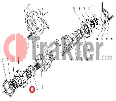 BODENFRÄSE WELLENDICHTRING ROLLENKETTE 32218-55350 32218-55351 OEM