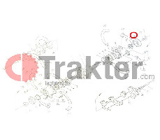 ZAPPATRICE GUARNIZIONE MOTO DI MEZZO ORIGINAL KUBOTA 79156-33190