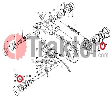 BODENFRÄSE WELLENDICHTRING MITTELANTRIEB ORIGINAL KUBOTA 63633-31340 63633-31341