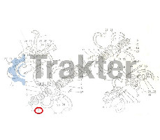 ZAPPATRICE GUARNIZIONE MOTO DI MEZZO ORIGINAL KUBOTA 66596-32181 66716-33110 66716-33111