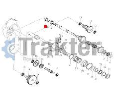 SELLO PARA CULTIVADOR ROTATIVO ORIGINAL ISEKI V740-125-400-80